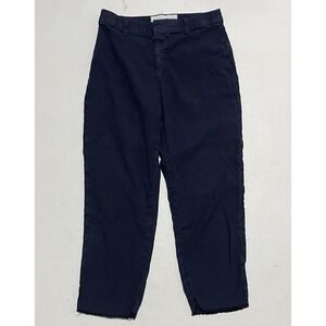 Frank & Eileen Womens Sage Green Kinsale Straight Raw Hem Size 4 X 24.5 USA Made